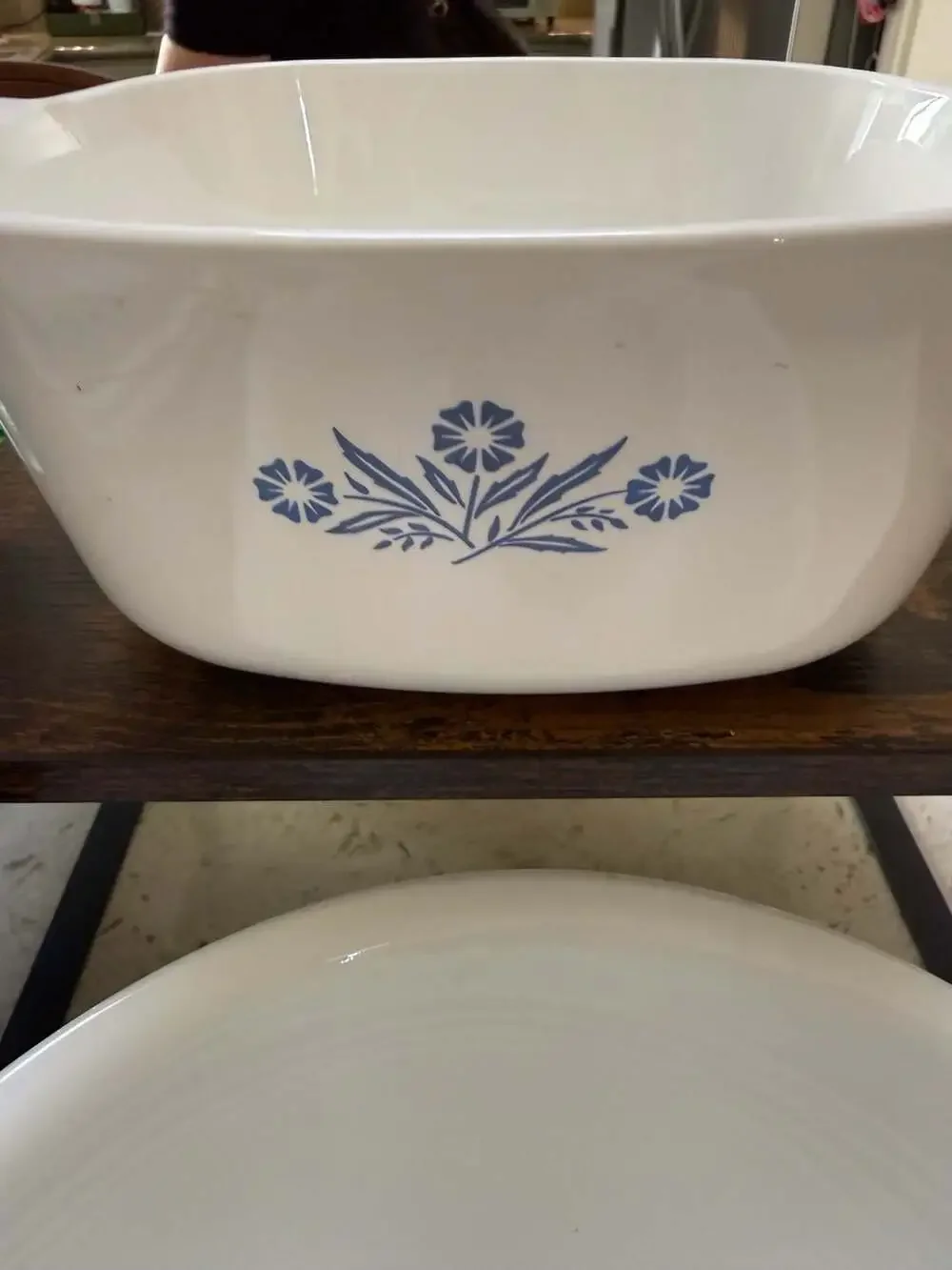 CorningWare Blue Cornflower 2 1/2 Qt Casserole Dish P-2 1/2-B